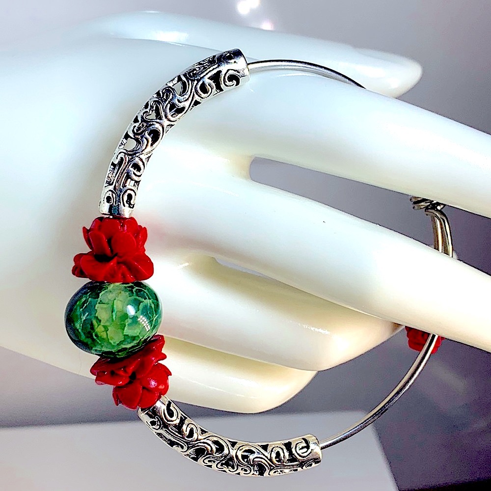 STRENGTH NATURAL BRACELET 6cm diameter